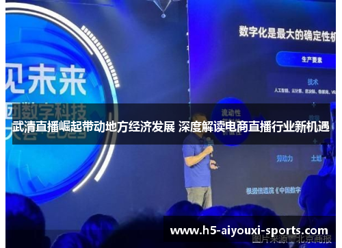 武清直播崛起带动地方经济发展 深度解读电商直播行业新机遇